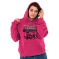 thumbnail image 4 of Bluegrass State Kentucky Horse Race Unisex Plus Fleece Graphic Hoodie Brisco Brands 2X, 4 of 5