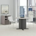 thumbnail image 3 of Bush Business Furniture Series A-C 42 Inch Round Conference Table in Pewter, 3 of 7