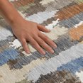thumbnail image 3 of Addison Rugs Mayfield Premium Machine Washable Transitional Stripes Chocolate Rectangle Rug, 3' x 5', 3 of 8