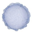 thumbnail image 3 of Beautiful Handmade 3D Rose with Custom Made Fabric Decorative Throw Pillow 16" Round (Baby Blue, Case+Insert), 3 of 5