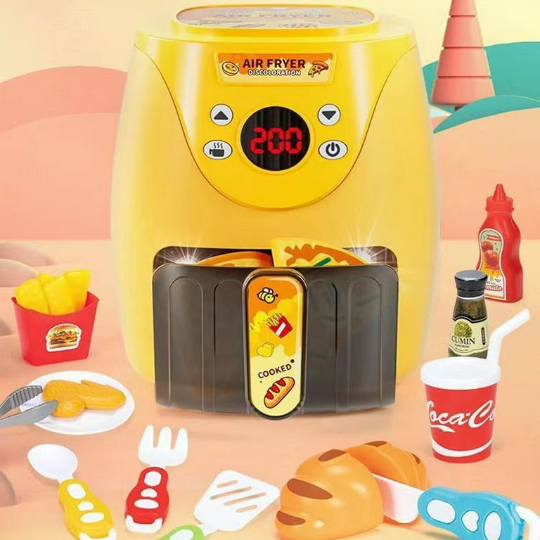Esaierr 3+ Years Old Boys Girls Air Fryer Kitchen Toys Set,Kids Cooking  Kitchen Toys,Baby Play House Toys