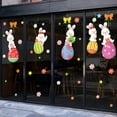 thumbnail image 1 of TopLLC Easter Decorations Easter Window Clings, 9 Sheets Happy Easter Decorations For Kids Spring Window Clings For Home Office Shop Spring Decor, 1 of 6