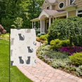 thumbnail image 2 of Yayeee Garden Flag 12" x 18" Double Sided Outdoor Yard Lawn Holiday Decorations, Black Cute Cats, 2 of 6