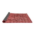 thumbnail image 2 of Ahgly Company Indoor Square Abstract Red Modern Area Rugs, 8' Square, 2 of 4