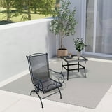 Woodard Uptown Outdoor Home Garden Metal Patio Steel Mesh Coil Spring ...