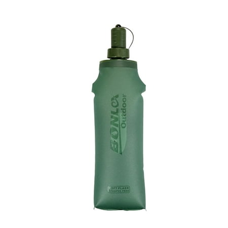 

Ekeka Clearance ! 500ml Cycling Camping Outdoor Foldable Travel Drink Tube Water Bag Easy Use Soft
