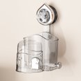 thumbnail image 2 of XWSHYW Almacenamiento y Organización Del Baño. Soporte para Cepillo de Dientes con Ventosa para El Hogar, Juego de Taza de Enjuague Bucal para Baño Desmontable, Estante de Almacenamiento para Taza de, 2 of 7