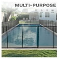 thumbnail image 3 of 4FTx 96FT Pool Fence, DIY Swimming Pool Safety Fence for In-ground Pools, Durable & Easy to Install Pool Fencing for Outdoor Swimming Backyard Garden, 3 of 7
