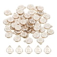 thumbnail image 1 of Dije de Alfabeto R Letra Doble Cara Esmalte Inicial Colgante Blanco Paquete de 50 Unique Bargains, 1 of 5