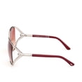 thumbnail image 4 of Tom Ford FT1091 16T 62mm Butterfly Sunglasses Women's Shiny Palladium, 4 of 10