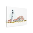thumbnail image 2 of Trademark Fine Art 'Ocean Beacon II' Canvas Art by Regina Moore, 2 of 4