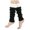 Black, variant on SwiftWear Leg Warmers for Women Girl Y2K Ribbed Leg Warmer Fleece Plush Trim Knitted Christmas Socks Calf Cover Boot Socks