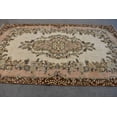 thumbnail image 3 of Turkish Rug, Vintage Rug, Large Carpet, Antique Carpet, 66x116 inches Beige Carpet, Bohemian Oversize Carpet, 12154, 3 of 10