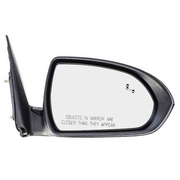 Right Passenger Side Power Mirror - Paint to Match - with Heated Glass and Blind Spot Detection - without Turn Signal - Compatible with 2017 - 2018 Hyundai Elantra