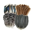 thumbnail image 2 of Tachiuwa Crafts Feathers Artificial Feather Decorative Art Supplies Ornament Colorful Feathers Handicraft Accessories for DIY Crafting 40pcs, 2 of 9