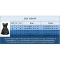 thumbnail image 3 of Zjloe7sa Gaines Femmes Robe Corset en Cuir PU Punk Rock Steampunk Corset Corset Rouge, 3 of 6