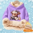 thumbnail image 2 of shqvo Winter Hoodies for Kid Thick Thermal Funny Graphic Hoodie, Long Sleeve Heavyweight Hooded Sweatshirts, 2 of 5
