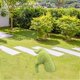 thumbnail image 3 of s de animales flocados, estatua de imitación de musgo verde, adorno para perro, rocas artificiales, hierba de resina para jardín, hogar, césped, Cachorro de madriguera Soledad Figuritas flocadas, 3 of 7