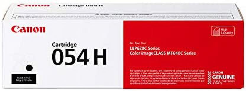 Canon 054 High Yield 4-Color Toner Set, Black/Yellow/Cyan/Magenta