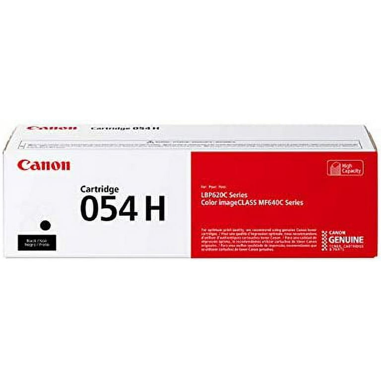 Canon 054 High Yield 4-Color Toner Set, Black/Yellow/Cyan