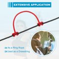 thumbnail image 4 of Uxcell Archery D Loop Rope String Nocking Loop Rope Serving Thread Release Material for Compound Bowstring Red, 4 of 7