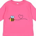 thumbnail image 4 of Inktastic Cute Flying Bumble Bee Boys or Girls Long Sleeve Toddler T-Shirt, 4 of 5