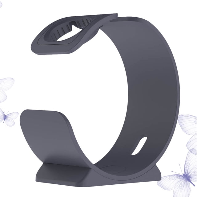 OUNONA 1Pack Charging Bracket Smart Watch Holder Plastic Material Watch Stand 10x10cm