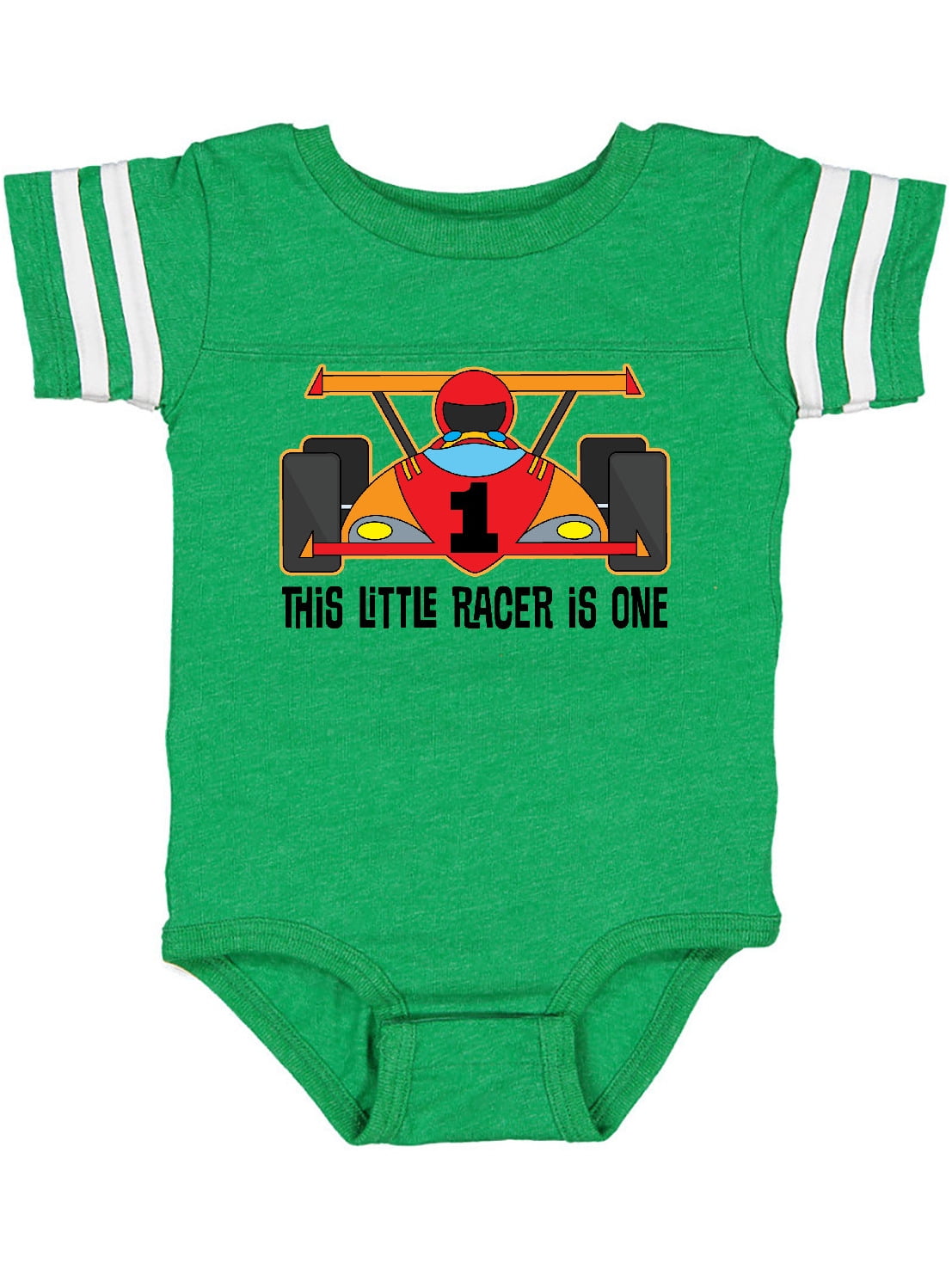 Inktastic 1st Birthday Racing Car Boys Infant Creeper Race First Year Old 1 Im 