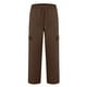 thumbnail image 4 of WILLBEST Pantalones Casuales elegantes para Mujer: Pantalones Capri de Cintura Alta con Bolsillos y Botones para Mujeres a La Moda. Extra Grande, 4 of 4