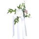 thumbnail image 5 of Adorno artificial para silla de boda, respaldo de silla, decoración con flores, decoración para silla de boda al aire libre, 5 of 7
