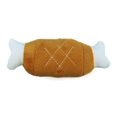 thumbnail image 1 of Chicken Leg Dog Toy Interactive Plush Dog Toy Chicken Leg Design Built-in Sound Bite Resistant Teeth Grinding Relieve, 1 of 5