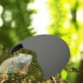 thumbnail image 3 of Cuevas para escondites de geckos Cavernas para criaturas pequeñas Escondite para animales pequeños Cáscara de huevo de plástico gris, 3 of 5