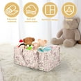 thumbnail image 3 of Organizador de Pañales Floral, Cesta de Almacenamiento Elegante para la Guardería, Regalo para Baby Shower, Imprescindible para el Registro de Bebés, Esenciales para Recién Nacidos, 3 of 11