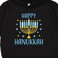 thumbnail image 3 of Inktastic Happy Hanukkah with Menorah and Stars Toddler Hoodie, 3 of 4