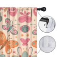 thumbnail image 4 of Blackout Kids Curtains,Flower and Butterfly Childrens Insulated Curtains Set Of 2,Bedroom Essentials,Toddler Room Decor 42"x84"(106x213cm), 4 of 4
