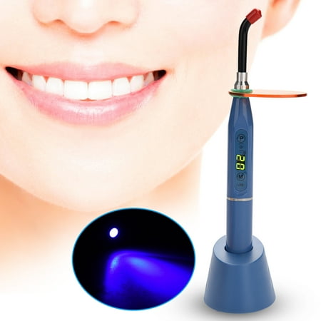 

Equipment 5W Big Power Cordless LED Curing Light Lamp Equipment Blue