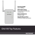 thumbnail image 6 of NETGEAR - EX6100 AC750 WiFi Wall Plug Range Extender and Signal Booster, 6 of 7