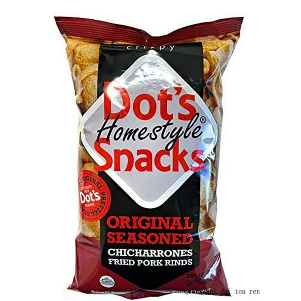 Dot's Homestyle Snacks Original Seasoned Chicharrones Fried Pork Rinds