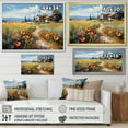 thumbnail image 4 of Designart "Spain landscapes Of Poppies In Andalusia" Farmhouse Floater Framed Canvas Art Print, 4 of 7