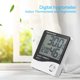 thumbnail image 3 of Termómetro Higrómetro Digital Medidor Temperatura Y Humedad Interior Con Función Reloj Y Alarma (se Envía Sin Batería!!!), 3 of 6