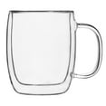 thumbnail image 3 of Safdie & Co. Insulated Double Wall Mug Cup Glass-Set of 4 Mugs/Cups Thermal,250ml, 3 of 5