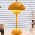 thumbnail image 5 of Mushroom Flower Bud Rechargeable LED Table Lamps Desk Night for Bedroom Night Light Simple Modern Decoration, 5 of 5