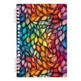 thumbnail image 7 of FORMRS 1-Subject Spiral Notebook 8" x 5" College Ruled 60 Refillable Sheet A5 Hard Cover, Colorful Dragon Scales Pattern, 7 of 7