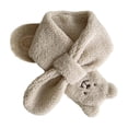 thumbnail image 5 of Bufanda de otoño para niños, guantes de oso de dibujos animados de invierno, bufanda para bebés para niños y niñas, 5 of 5