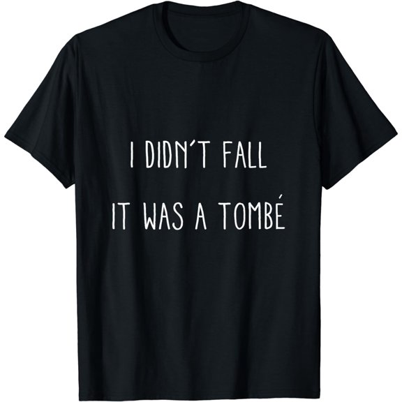 Funny Ballet Shirt I Didnt Fall Ballerina Saying Gift Tee