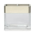 thumbnail image 2 of Better Homes & Gardens Metal and Glass Toothbrush Holder, Clear with Silver Accent, 2 of 8