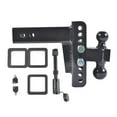 thumbnail image 2 of 6-Inch Drop/Rise Adjustable Trailer Hitch with Anti-Theft Pin Fits 2.5" Receiver, 22000 LBS GTW, 2 of 6