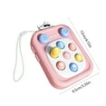 thumbnail image 3 of Mini Push Game Console, Bubble Stress Relief Toy, Portable Handheld Educational Game for Kids and Adults, Durable ABS Plastic, Ergonomic Design, Suitable for Travel and Gift Giving, 3 of 8