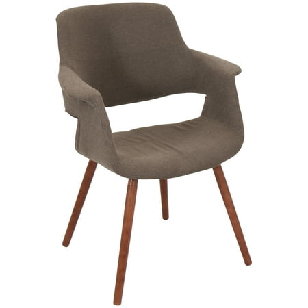 Vintage Flair Mid Century Modern Chair In Medium Brown By Lumisource Vintage Flair Mid Century Modern Chair In Medium Brown By Lumisource