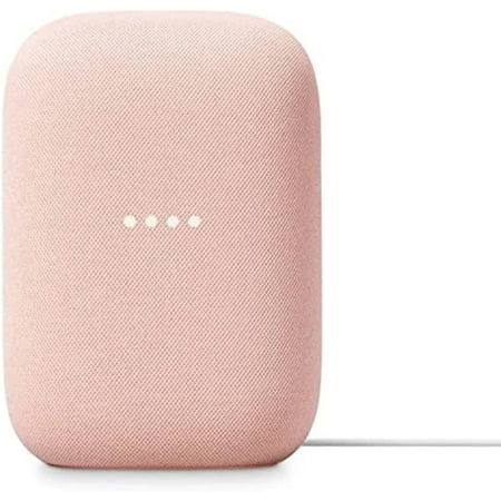 Google Audio Bluetooth Speaker with Keychain LED - Wireless Music Streaming - Sand Pink